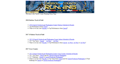 Desktop Screenshot of carrollcountyrunning.com